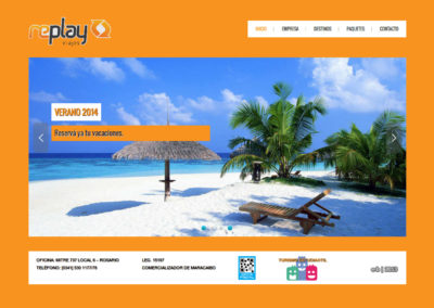 Sitio web Turismo